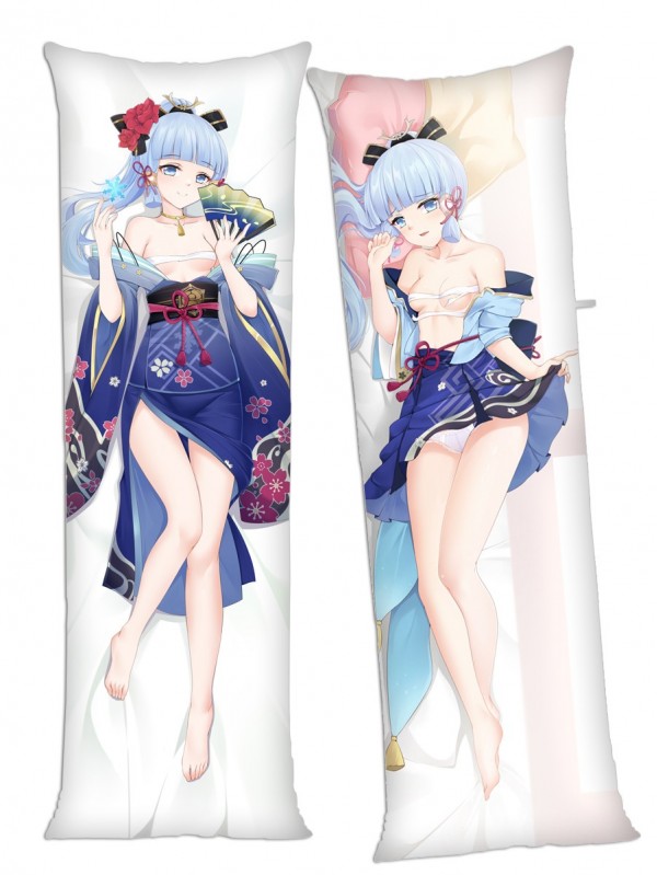 Genshin Impact Kamisato Ayaka Anime Dakimakura Japanese Hugging Body Pillow Cover