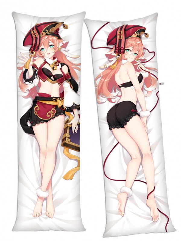Genshin Impact Yanfei Anime Dakimakura Japanese Hugging Body Pillow Cover