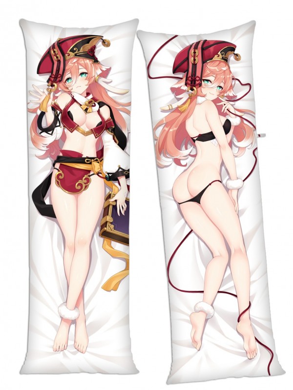 Genshin Impact Yanfei Anime Dakimakura Japanese Hugging Body Pillow Cover