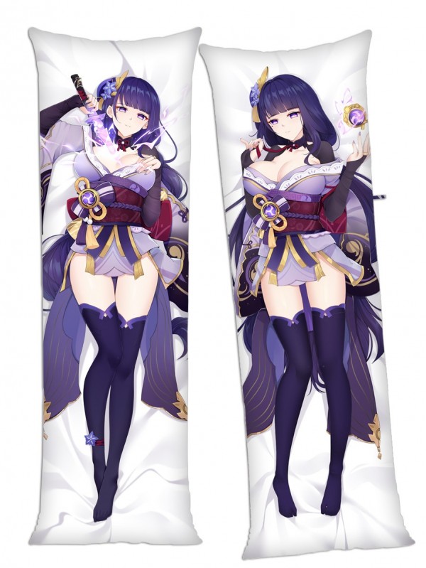 Genshin Impact Baal Anime Dakimakura Japanese Hugging Body Pillow Cover