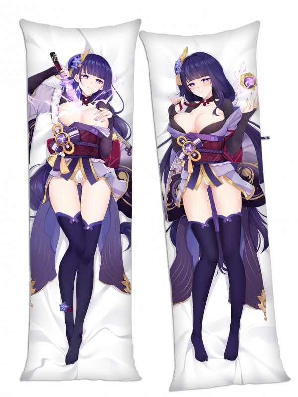 Genshin Impact Baal Anime Dakimakura Japanese Hugging Body Pillow Cover