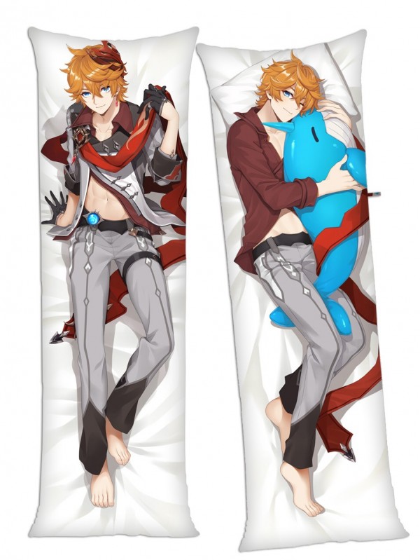 Tartaglia Genshin Impact Anime Dakimakura Japanese Hugging Body Pillow Cover
