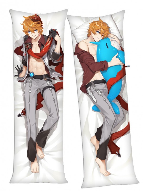 Tartaglia Genshin Impact Anime Dakimakura Japanese Hugging Body Pillow Cover