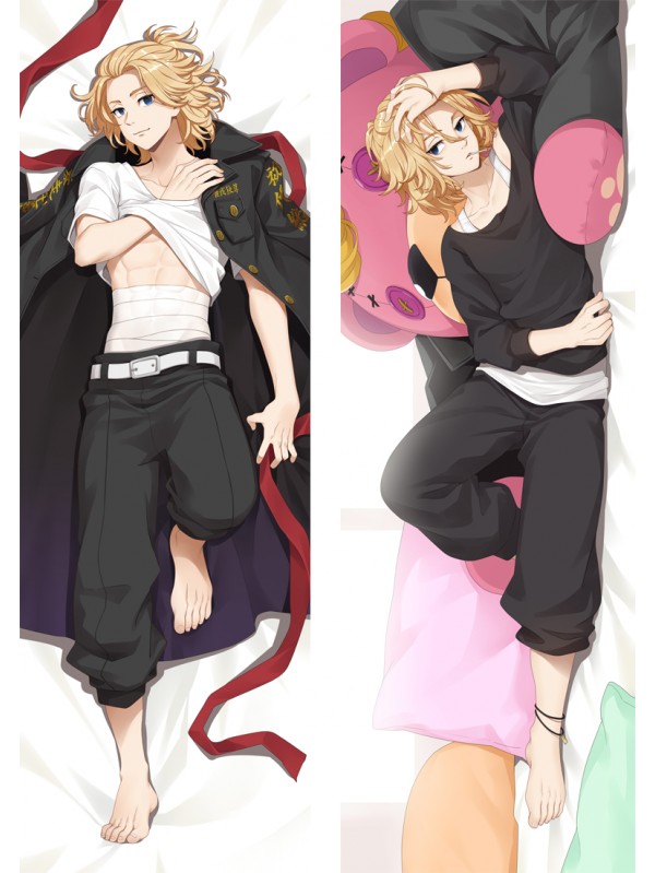 Tokyo Revengers Manjiro Sano Anime Dakimakura Pillow Hugging Body Pillowcover