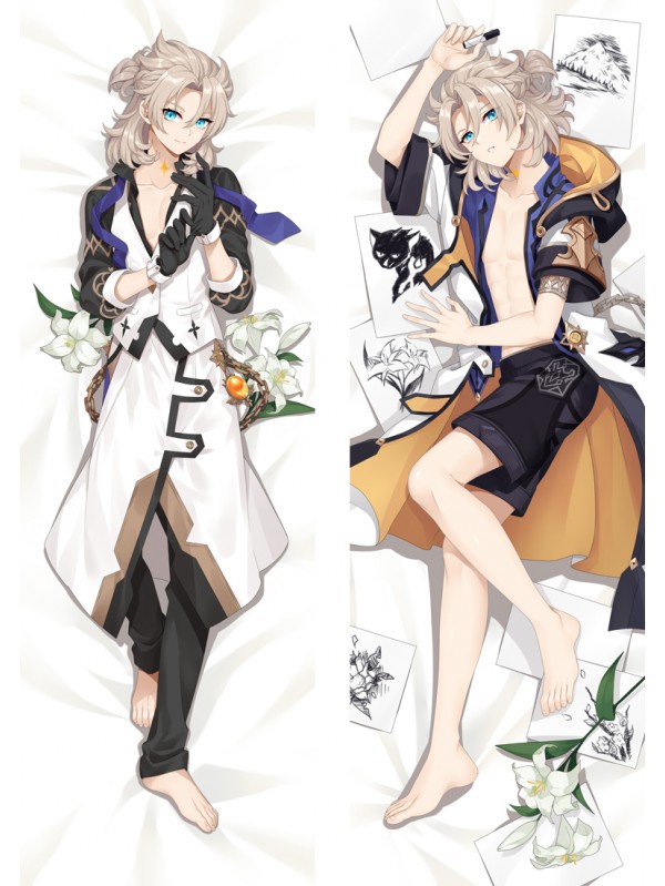 Genshin Impact ALBEDO Anime Dakimakura Pillow Hugging Body Pillowcover