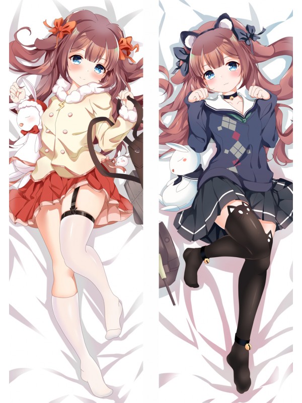 Azur Lane IJN Kiyonami Anime Dakimakura Pillow Hugging Body Pillowcover