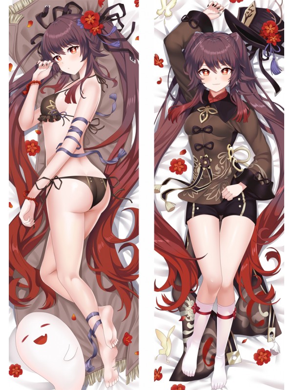Genshin Impact Hutao Anime Dakimakura Pillow Hugging Body Pillowcover