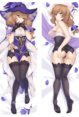 Genshin Impact Lisa Anime Dakimakura Pillow Hugging Body Pillowcover