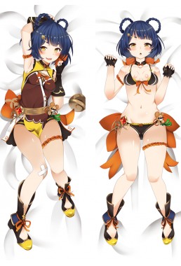 Genshin Impact Xiang Ling Anime Dakimakura Pillow Hugging Body Pillowcover