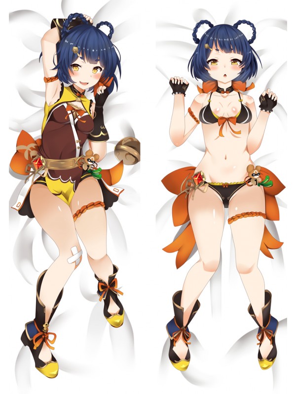 Genshin Impact Xiang Ling Anime Dakimakura Pillow Hugging Body Pillowcover