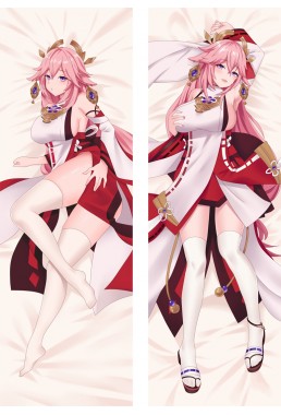 Yae Miko Genshin Impact Anime Dakimakura Pillow Hugging Body Pillowcover