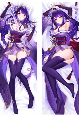 Genshin Impact Raiden Shogun Baal Anime Dakimakura Pillow Hugging Body Pillowcover