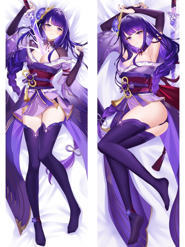 Genshin Impact Raiden Shogun Baal Anime Dakimakura Pillow Hugging Body Pillowcover