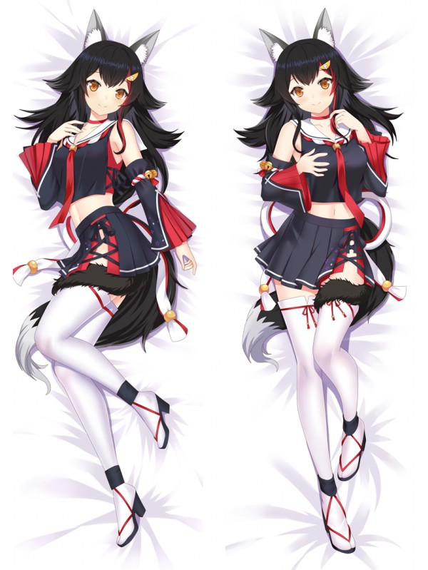 Hololive Virtual Youtuber Ookami Mio Anime Dakimakura Pillow Hugging Body Pillowcover