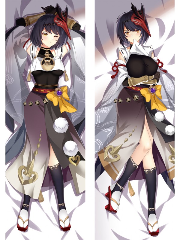 Sara Genshin Impact Anime Dakimakura Pillow Hugging Body Pillowcover