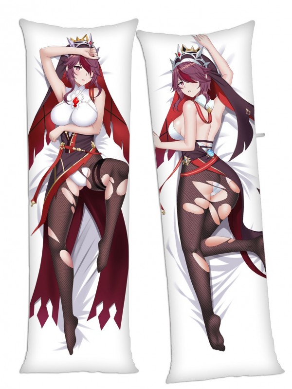 Genshin Impact Rosaria Anime Dakimakura Japanese Hugging Body Pillow Cover