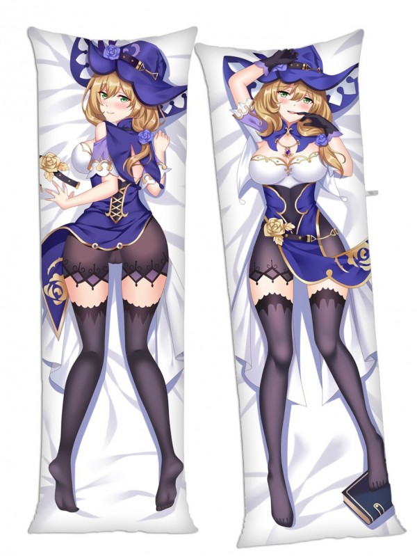 Genshin Impact Lisa Anime Dakimakura Japanese Hugging Body Pillow Cover