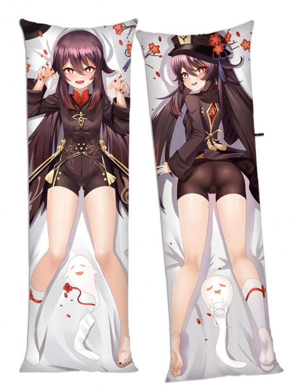 Genshin Impact Hutao Anime Dakimakura Japanese Hugging Body Pillow Cover