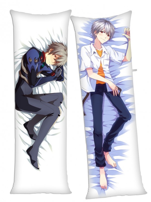 Neon Genesis Evangelion Kaworu Nagisa Anime Dakimakura Japanese Hugging Body Pillow Cover