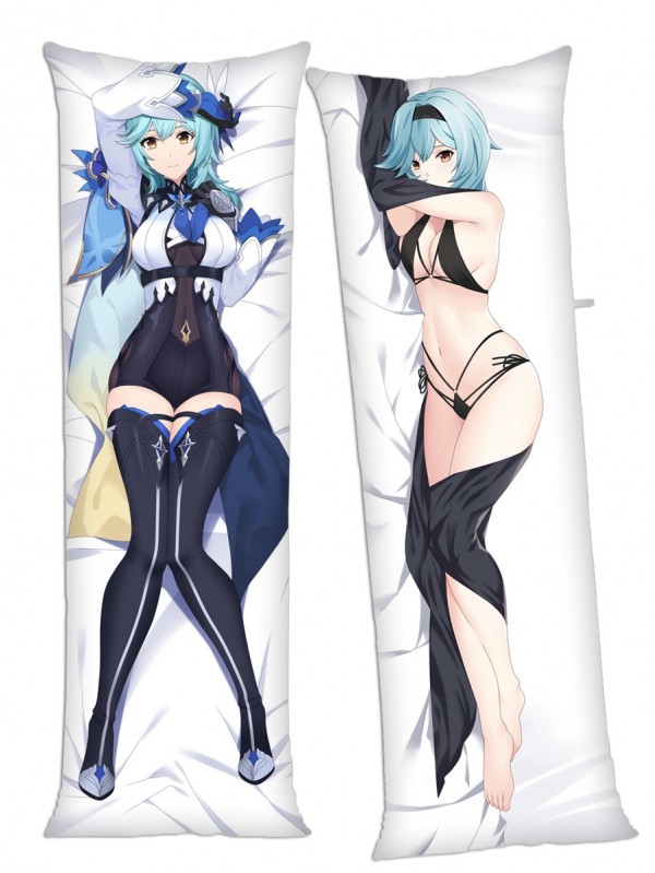 Genshin Impact Eula Anime Dakimakura Japanese Hugging Body Pillow Cover