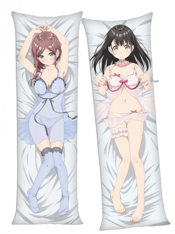 One Room Yui Hanasaka & Moka Aoshima Anime Dakimakura Japanese Hugging Body Pillow Cover