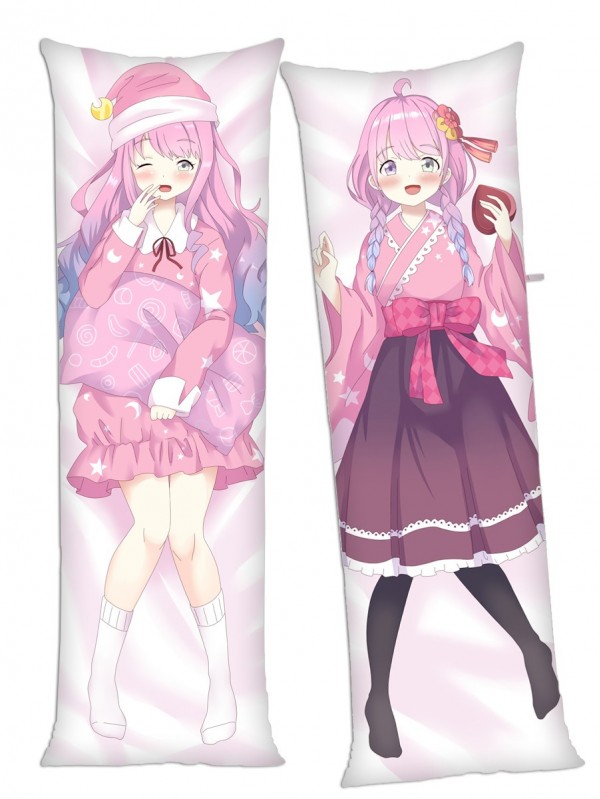 Virtual Youtuber Himemori Luna Anime Dakimakura Japanese Hugging Body Pillow Cover