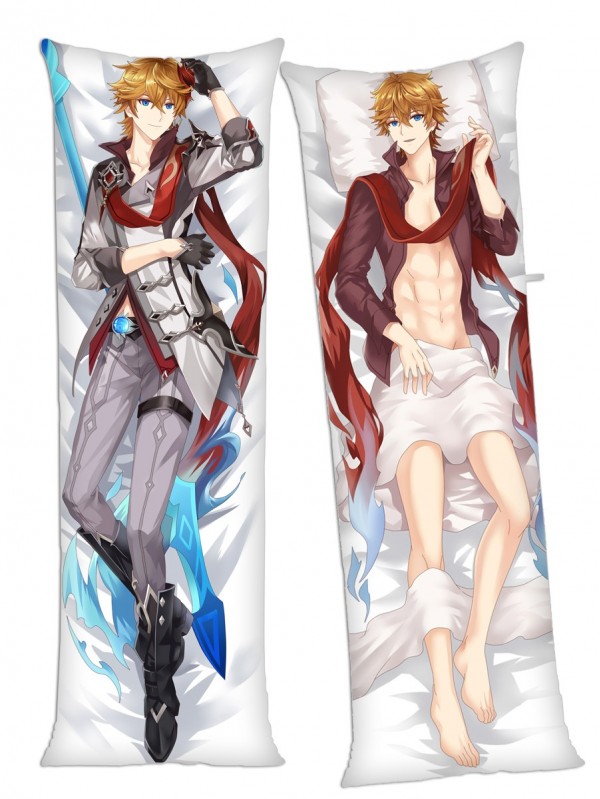 Genshin Impact Tartaglia Anime Dakimakura Japanese Hugging Body Pillow Cover