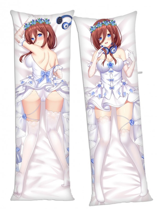 The Quintessential Quintuplets Nakano Miku Anime Dakimakura Japanese Hugging Body Pillow Cover