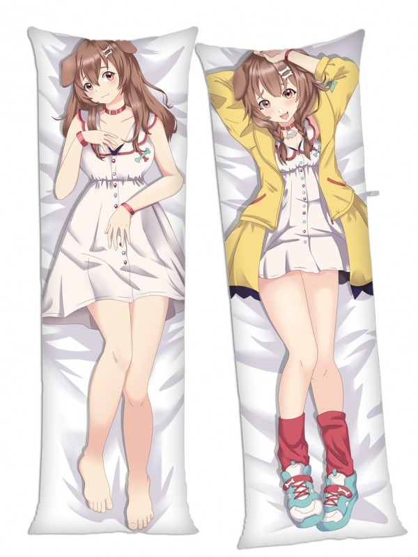 Virtual Youtuber Inugami Korone Anime Dakimakura Japanese Hugging Body Pillow Cover
