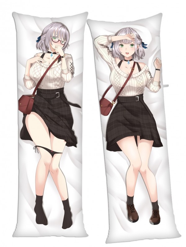Virtual Youtuber Shirogane Noel Anime Dakimakura Japanese Hugging Body Pillow Cover