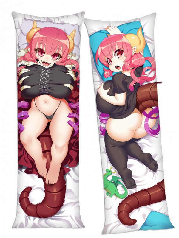 Miss Kobayashi's Dragon Maid Iruru Anime Dakimakura Japanese Hugging Body Pillow Cover