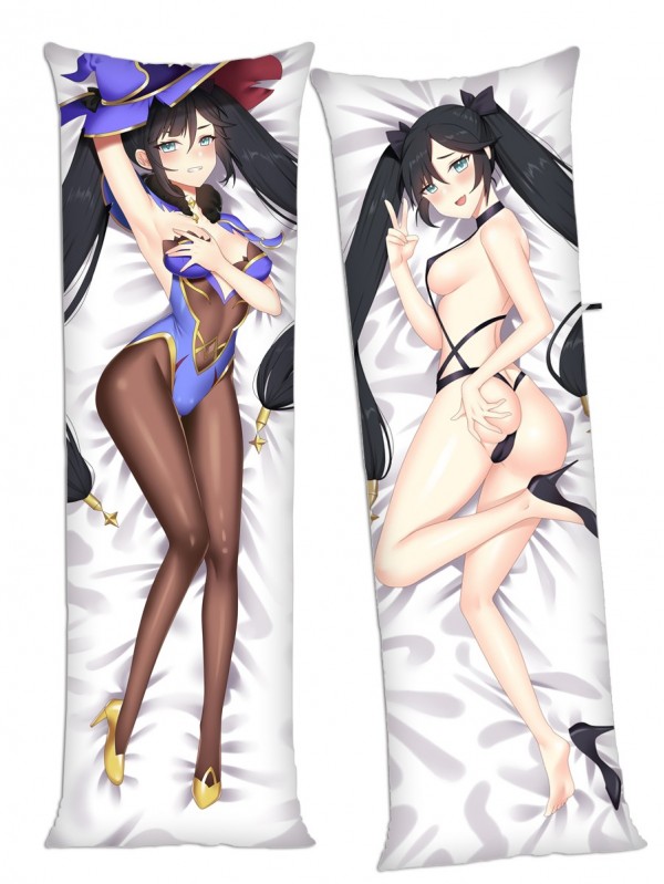 Genshin Impact Mona Anime Dakimakura Japanese Hugging Body Pillow Cover