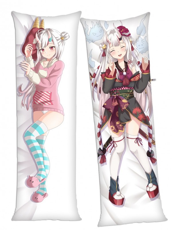 Virtual Youtuber Nakiri Ayame Anime Dakimakura Japanese Hugging Body Pillow Cover