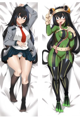 My Hero Academia Tsuyu Asui Froppy Anime Dakimakura Japanese Hugging Body Pillow Cover