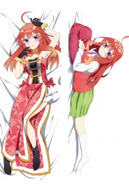 The Quintessential Quintuplets Nakano Itsuki Anime Dakimakura Japanese Hugging Body Pillow Cover