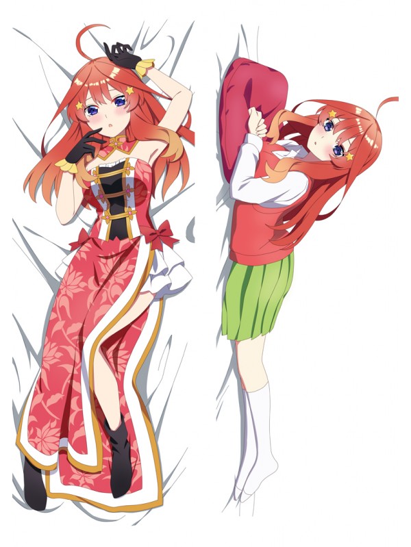 The Quintessential Quintuplets Nakano Itsuki Anime Dakimakura Japanese Hugging Body Pillow Cover