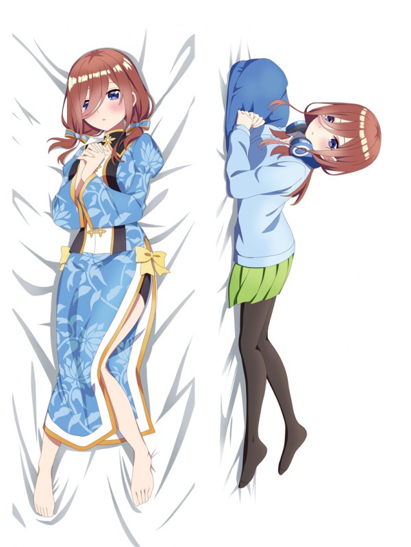The Quintessential Quintuplets Miku Nakano Anime Dakimakura Japanese Hugging Body Pillow Cover