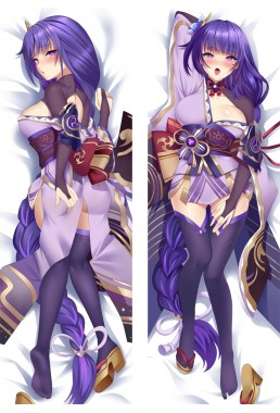 Genshin Impact Baal Anime Dakimakura Japanese Hugging Body Pillow Cover