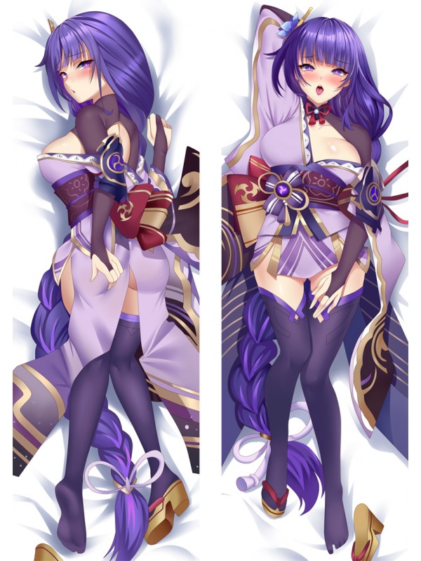 Genshin Impact Baal Anime Dakimakura Japanese Hugging Body Pillow Cover