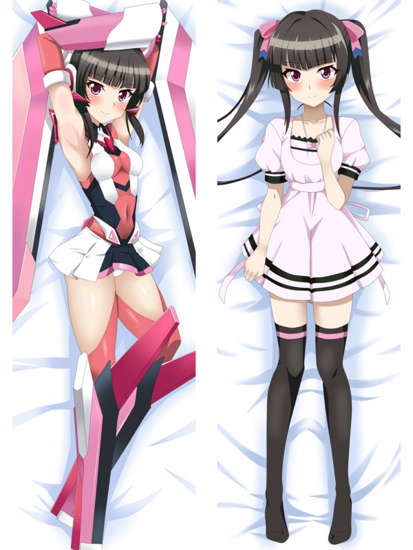Symphogear Tsukuyomi Shirabe Anime Dakimakura Pillow Hugging Body Pillowcover