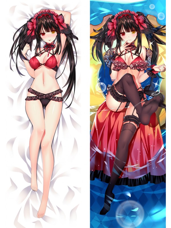 Date A Live Tokisaki Kurumi Anime Dakimakura Pillow Hugging Body Pillowcover