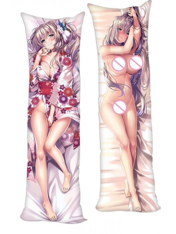 Yukata a small devil Anime Dakimakura Japanese Hugging Body Pillow Cover