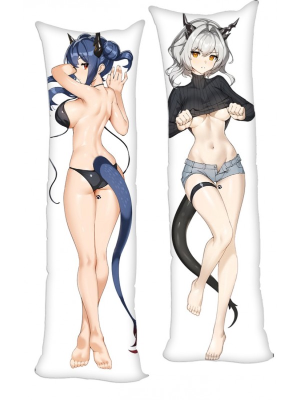 Arknights Tarla & Ch'en Anime Dakimakura Japanese Hugging Body Pillow Cover