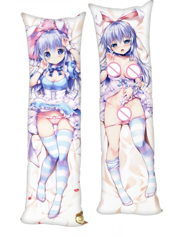Is the Order a Rabbit Chino Kafu Anime Dakimakura Japanese Hugging Body Pillow Cover