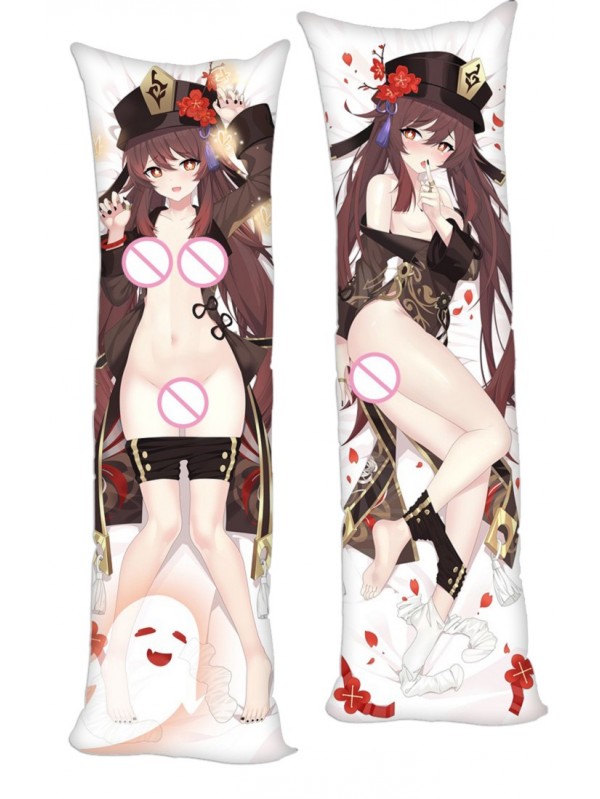 Genshin Impact Hutao Anime Dakimakura Japanese Hugging Body Pillow Cover