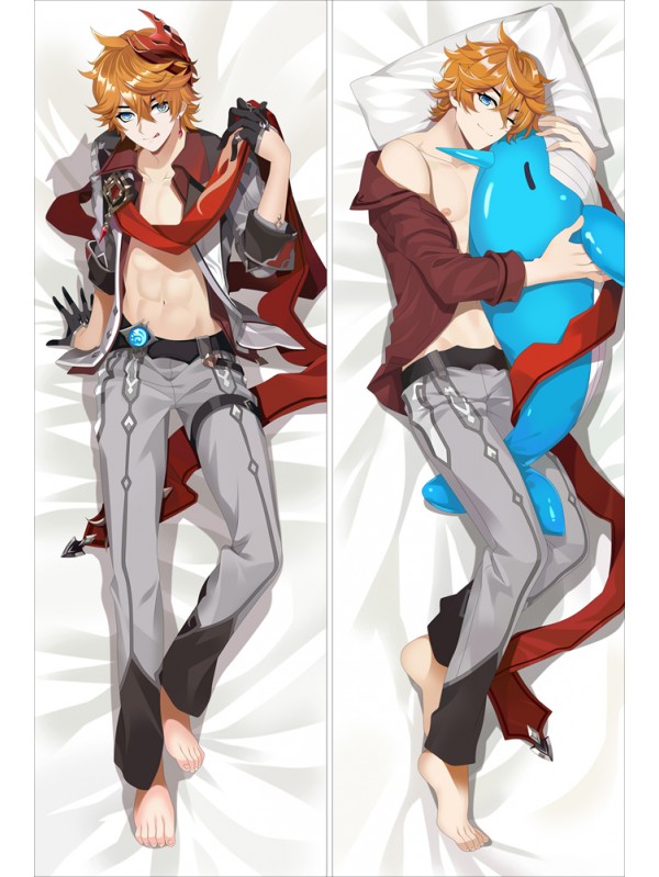 Genshin Impact Tartaglia Anime Dakimakura Pillow Hugging Body Pillowcover