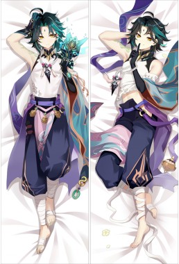 Genshin Impact Xiao Anime Dakimakura Pillow Hugging Body Pillowcover