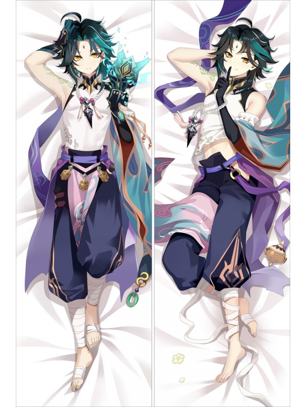 Genshin Impact Xiao Anime Dakimakura Pillow Hugging Body Pillowcover