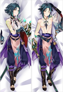 Genshin Impact Xiao Anime Dakimakura Pillow Hugging Body Pillowcover