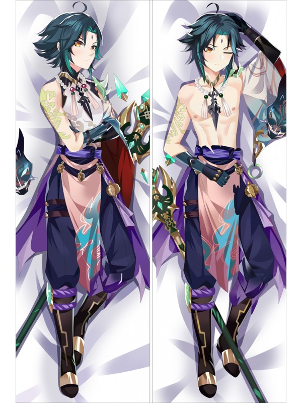 Genshin Impact Xiao Anime Dakimakura Pillow Hugging Body Pillowcover